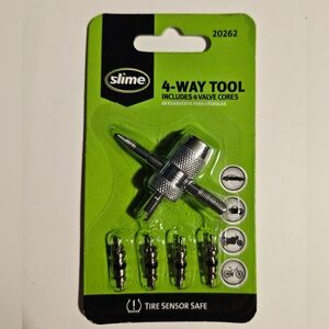 Slime 4-Way Tool Valve Core Kit